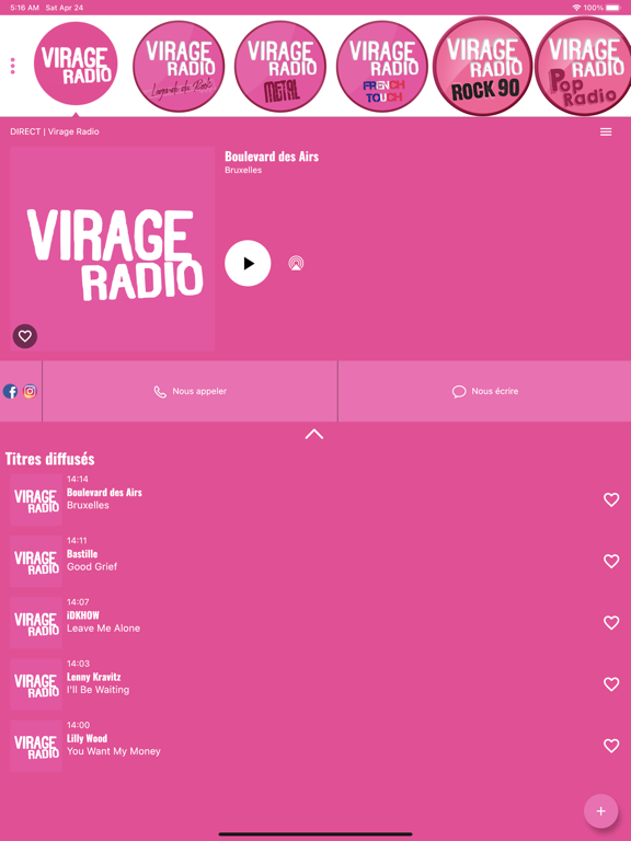 Screenshot #6 pour Virage Radio