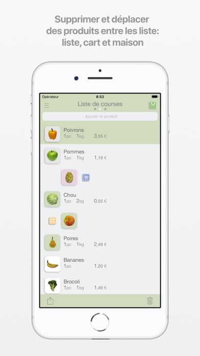 Screenshot #2 pour Magnet List – Liste de courses