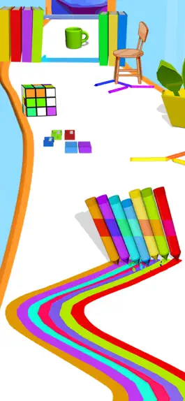 Game screenshot Pencil Color Run: Pen Rush 3d hack