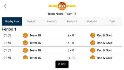 Hoop Live Stats ScoreSheet screenshot 3