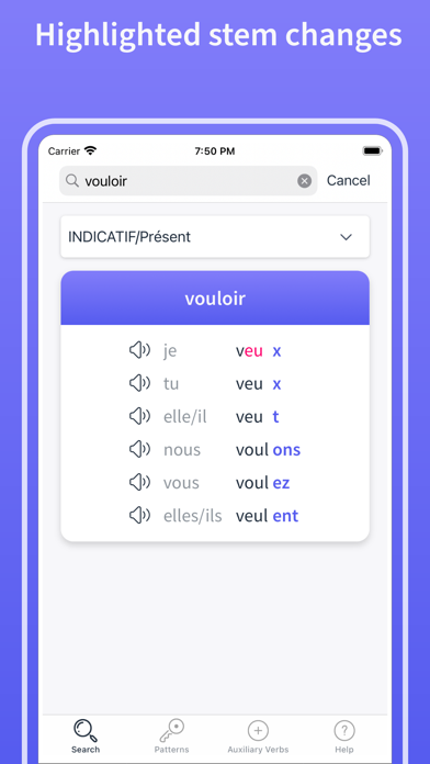 French Verbs 2020 screenshot 2