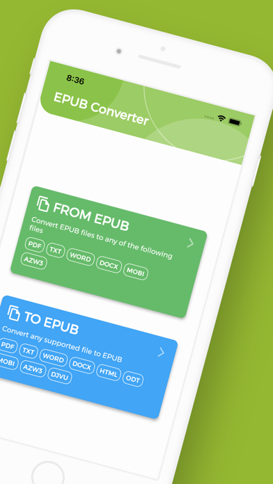 EPUB Converter, EPUB to PDF Screenshot