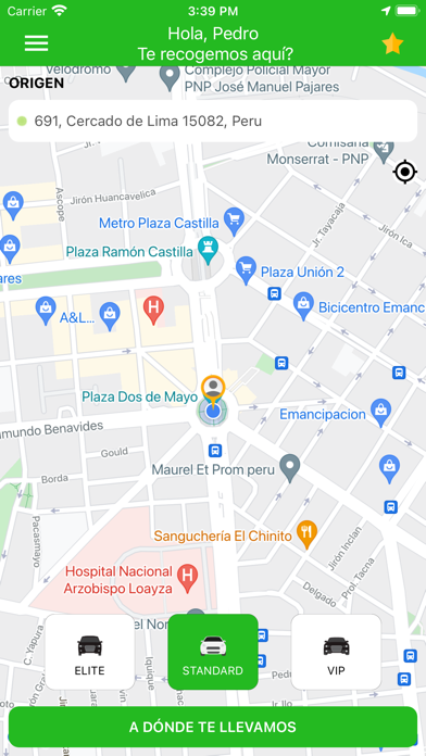 Taxi Molina Screenshot