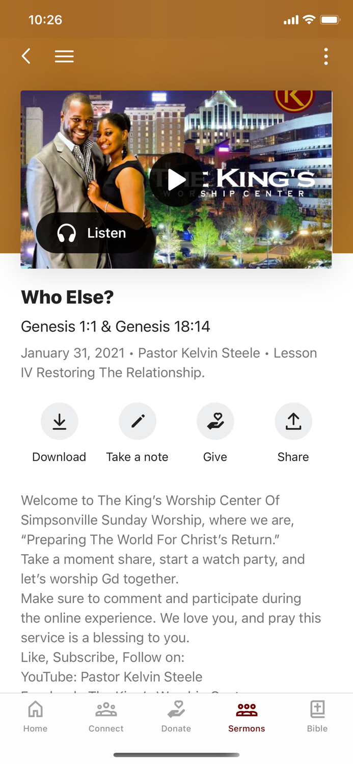 The Kings Worship Center