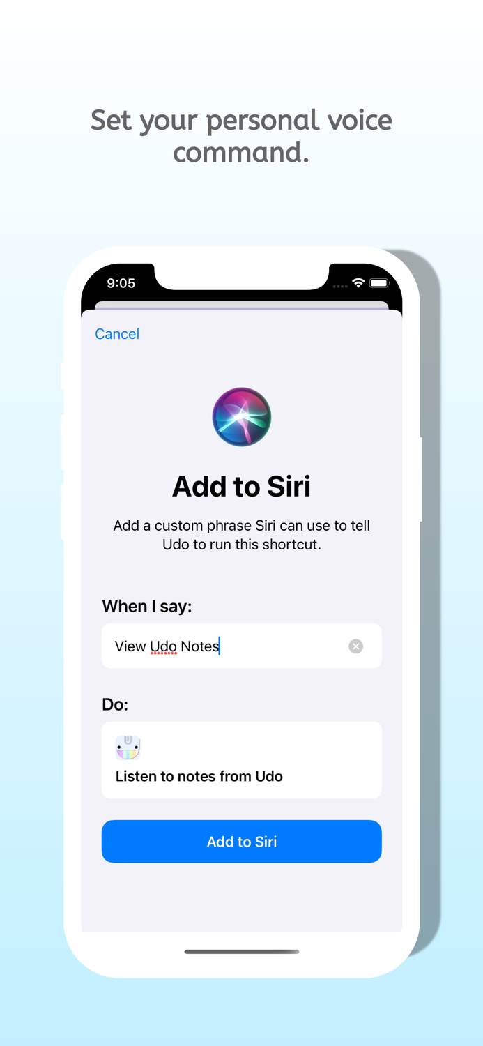UDO Smart Assistant  Diary
