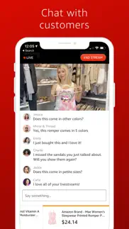 amazon live creator iphone screenshot 4