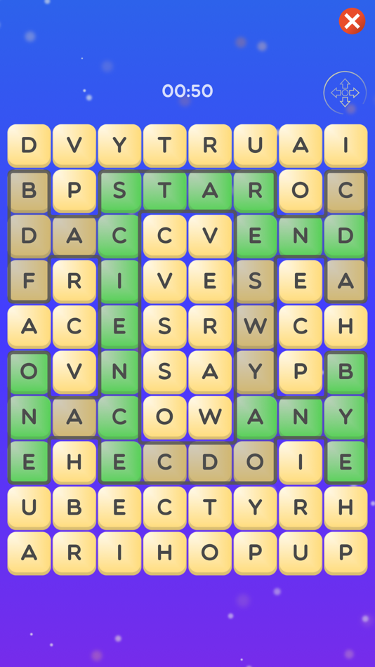 #2. Super Word Grid - Puzzle Game (iOS) 由: Robin DREUX