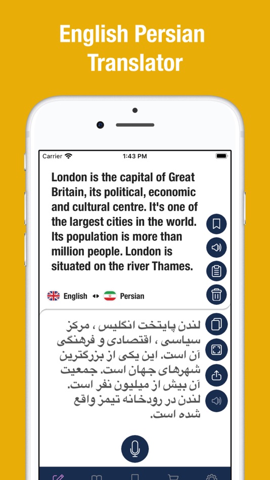 #1. English to Persian Translator (iOS) De: margaret kovatch