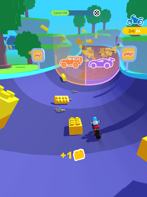 Stack Racer! iPad screenshot