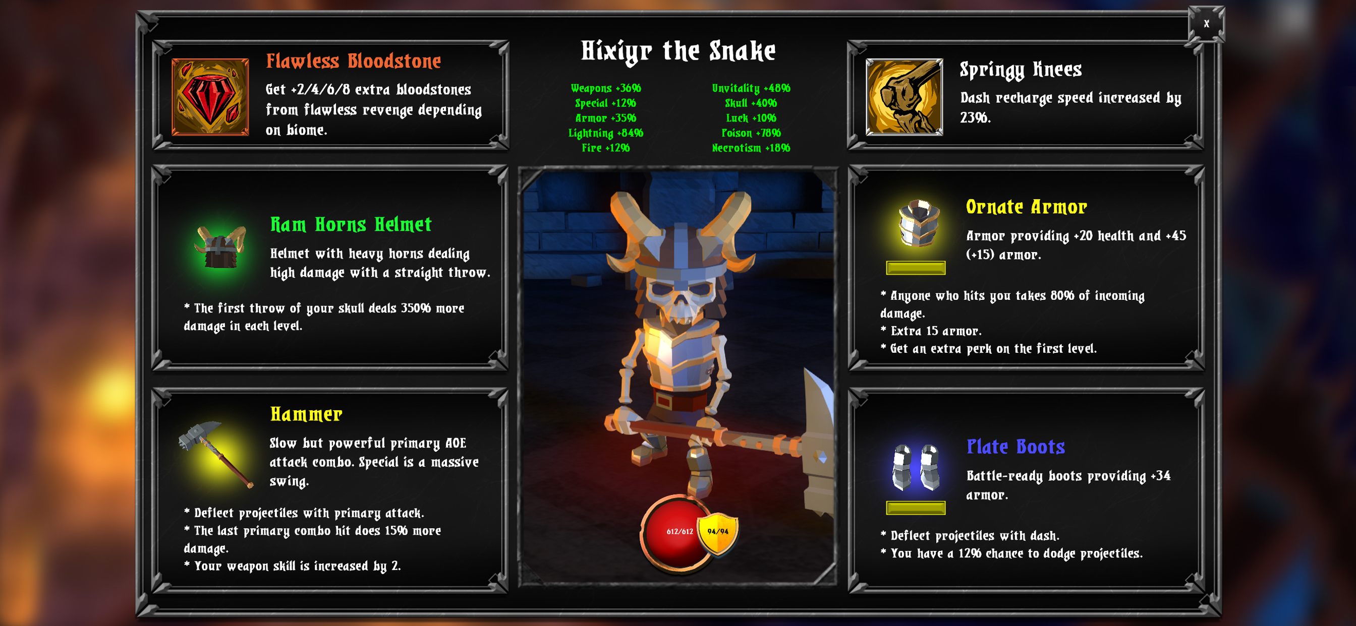 Skeletal Avenger