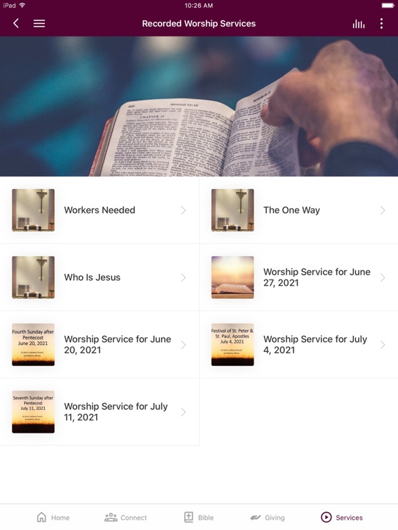 Screenshot #5 pour St John's Lutheran Church EM