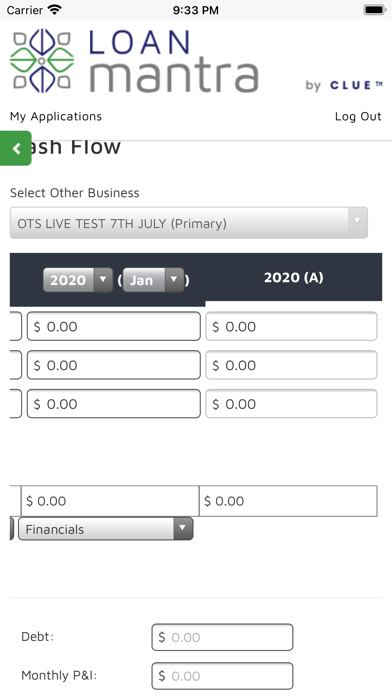 Loan Mantra CLUE Screenshot