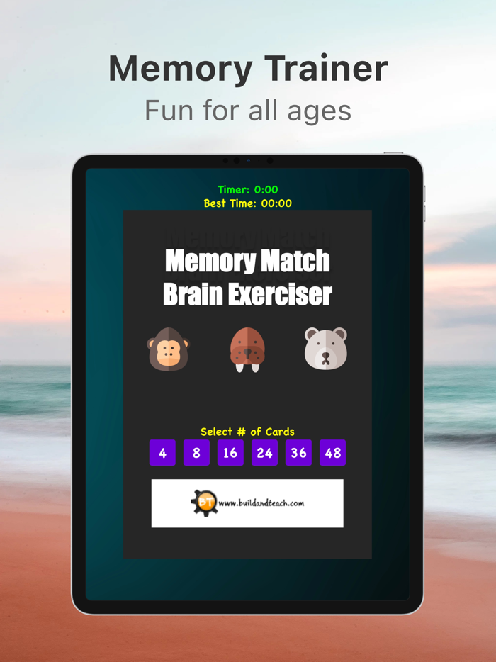 Memory Match Brain Exerciser