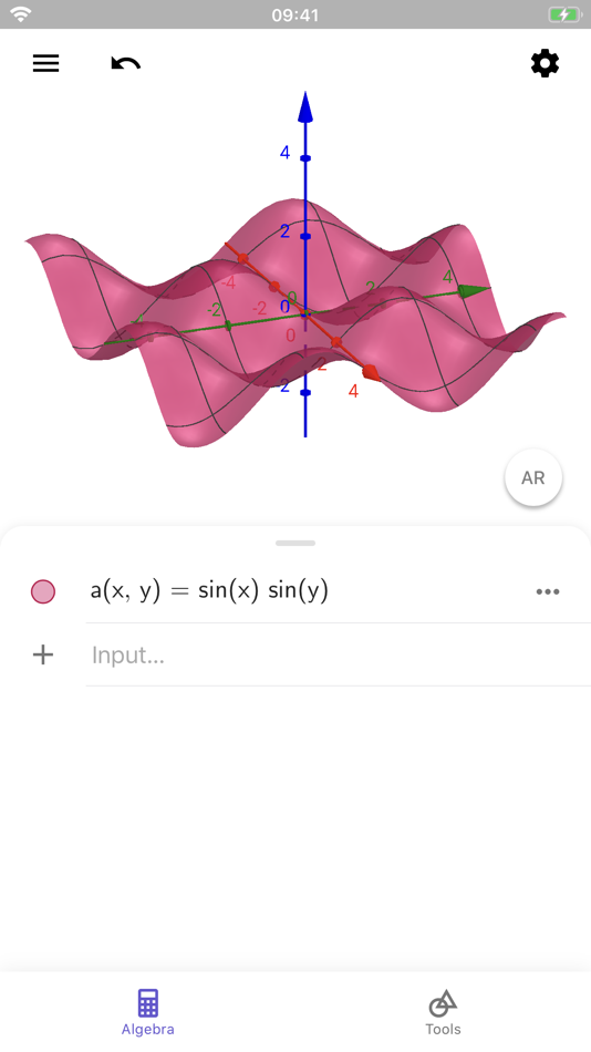 #3. GeoGebra 3D Calculator (iOS) By: GeoGebra GmbH