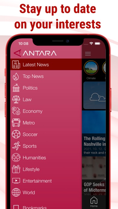 ANTARA Latest News Headlines Screenshot