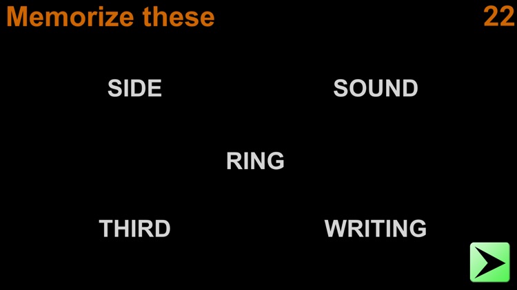 WORD RECALL by ProCogny screenshot-5