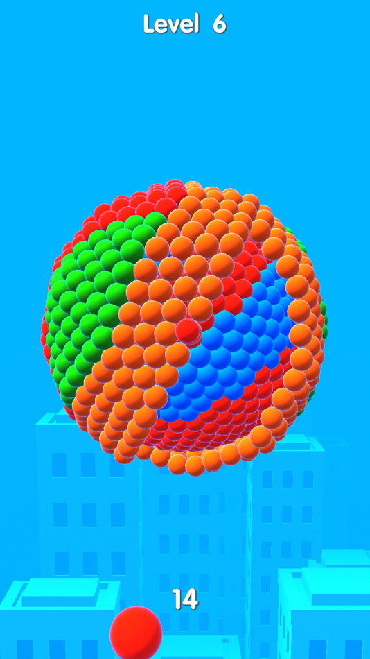 #2. Bubble Sphere Blast (iOS) 由: WANNATEST GAMES LTD