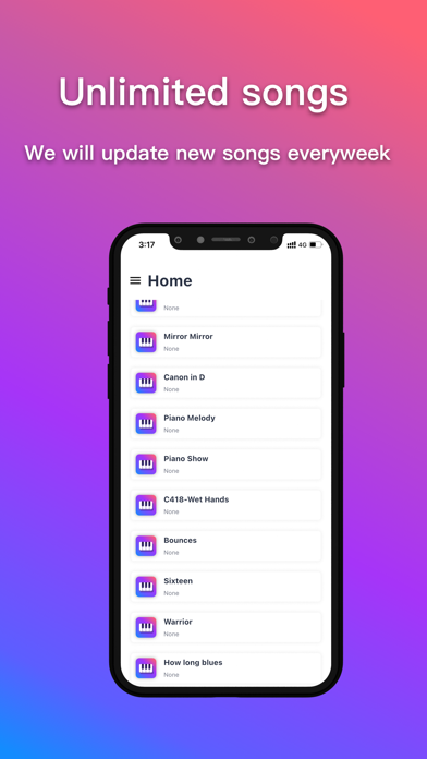 Let's Piano-Piano Leaning app Screenshot