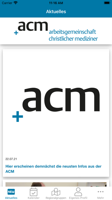 Christliche Mediziner (ACM) Screenshot