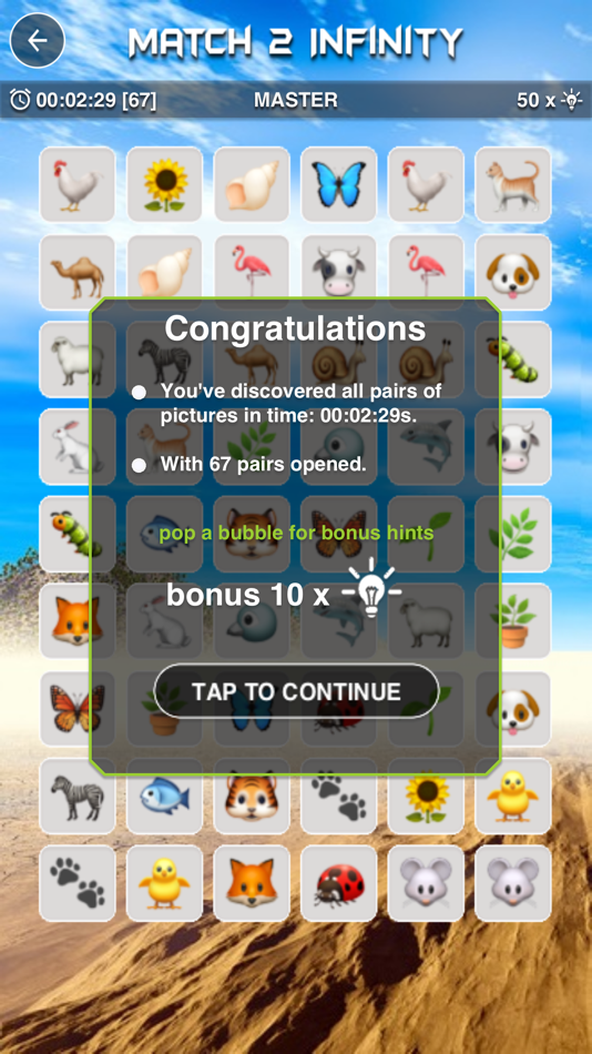 #10. Match 2 Infinity (iOS) Podle: Hoang Bao Duong