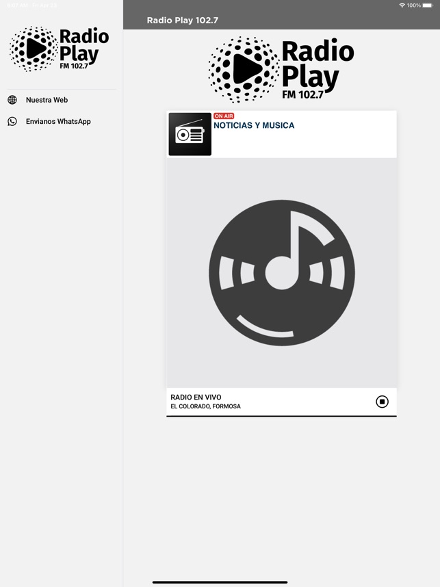 Radio Play 102.7 en App Store