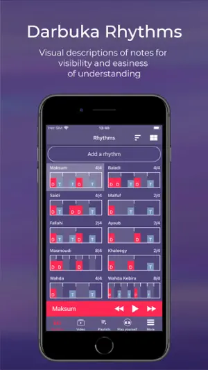 Darbuka Rhythms screenshot 1