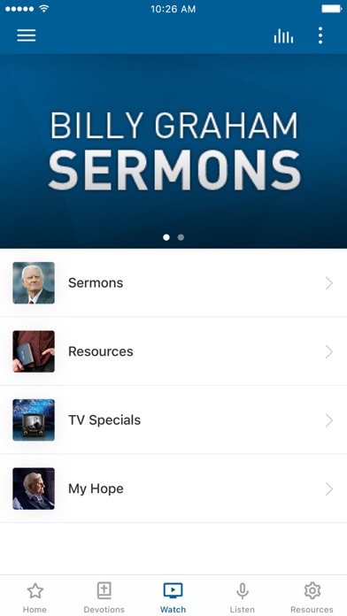 Billy Graham Evangelistic Assn Screenshot