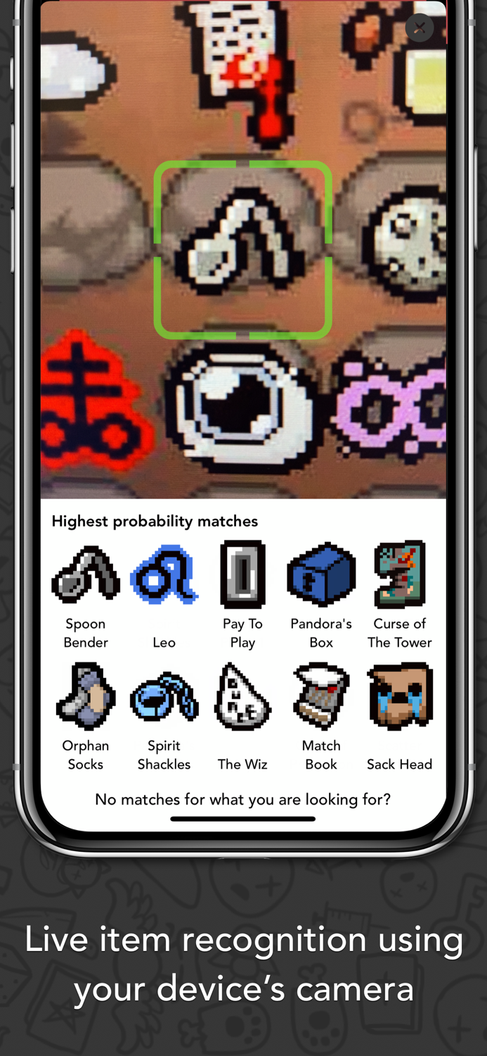 Guide for Binding of Isaac