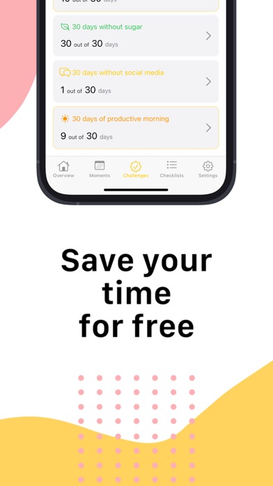 Life Goal & Habit Tracker App Screenshot