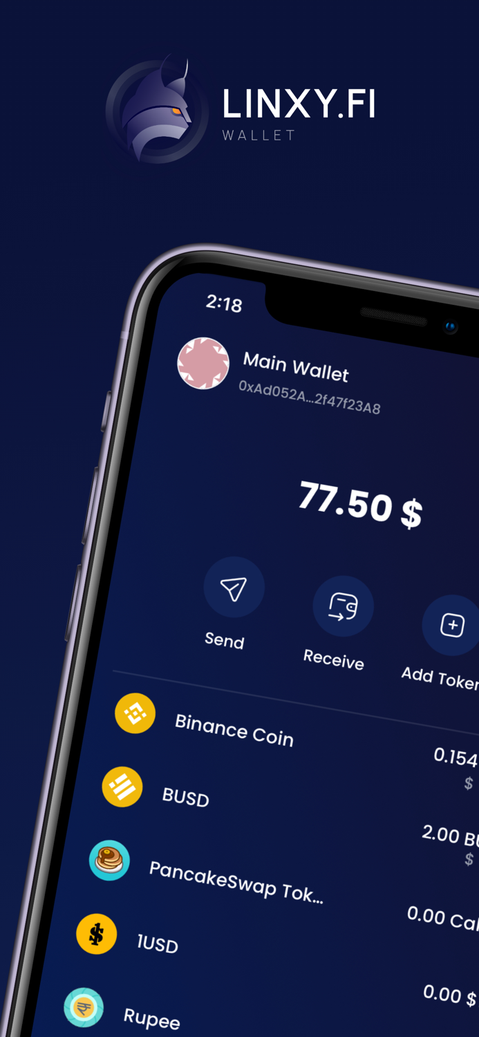 Linxy.fi Crypto  DeFi Wallet