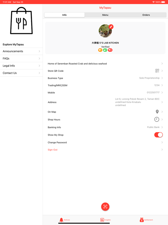 Screenshot #4 pour MyTapau For Sellers