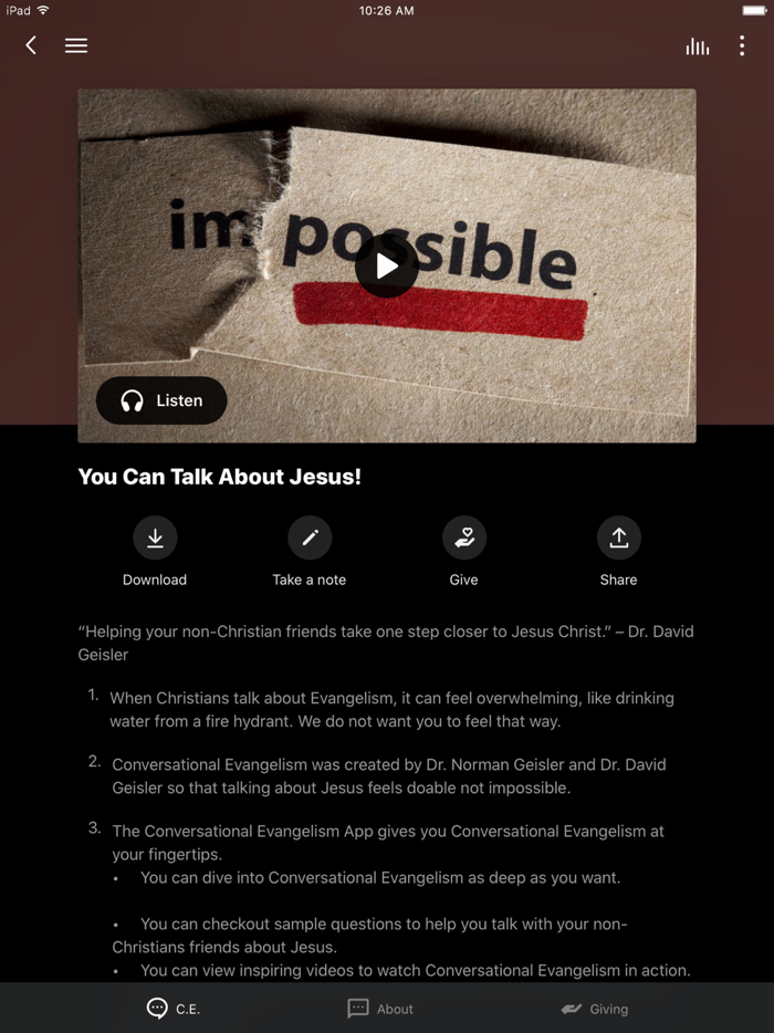 Norm Geisler Intl. Ministries