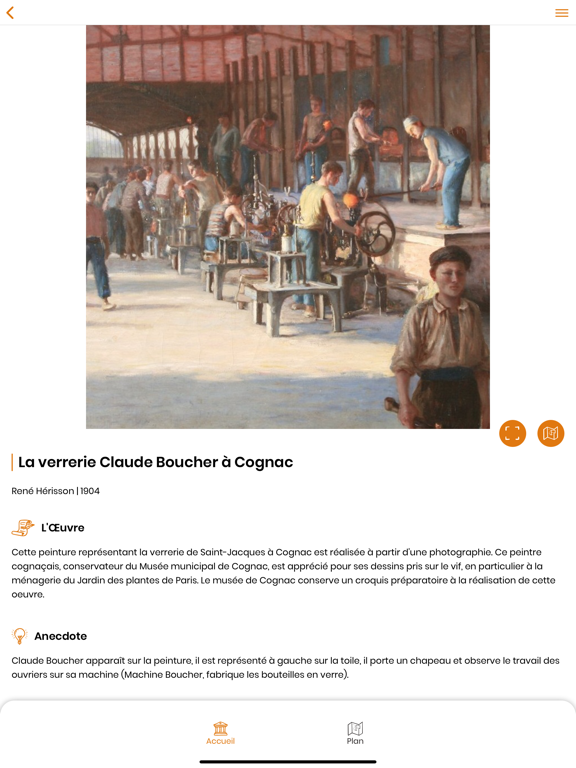 Screenshot #6 pour Arts du Cognac Visite Musée