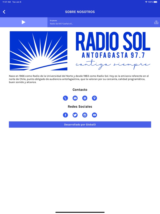 Radio Sol - Antofagasta on the App Store