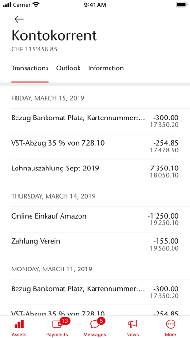 BBO Bank Brienz Oberhasli Screenshot