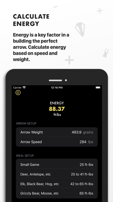 Grains: Archery Calculator Screenshot