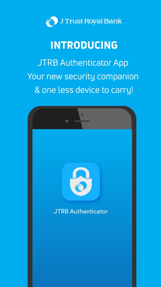 #1. JTRB Authenticator (iOS) 由: J Trust Royal Bank