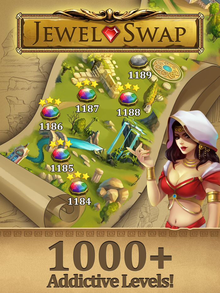 Jewel Swap -Magic Match 3 game