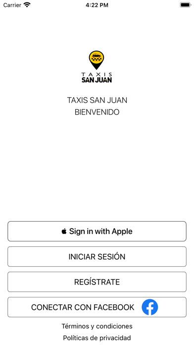 Taxis San Juan Screenshot