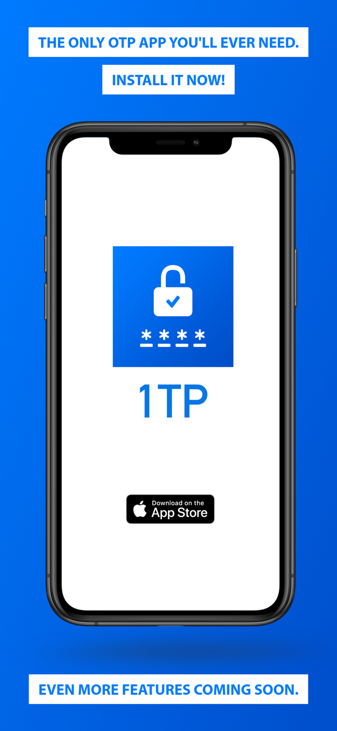 1TP - 2FA  OTP Authenticator