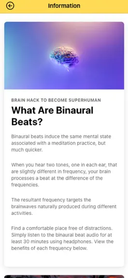 Game screenshot Audio King - Binaural Beats apk