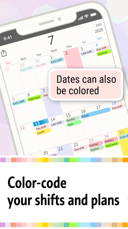 SHIFTAR: Work schedule planner screenshot-3