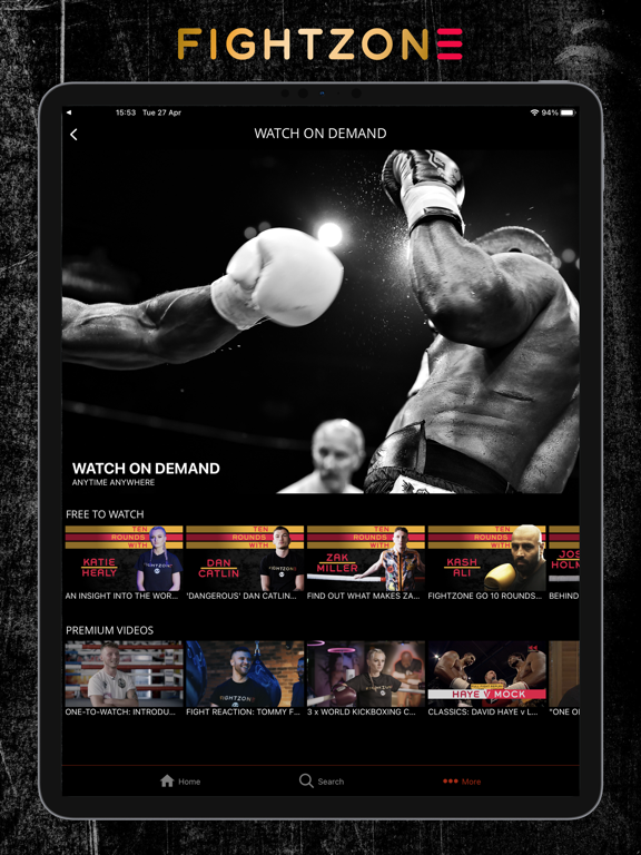 Screenshot #6 pour Fightzone TV
