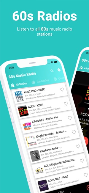 60s Music - 60s Radio on the App Store