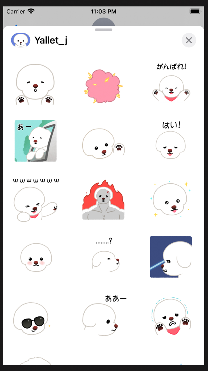 ビションのヤルレくん