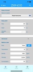 Zeno Pump Selector screenshot #4 for iPhone