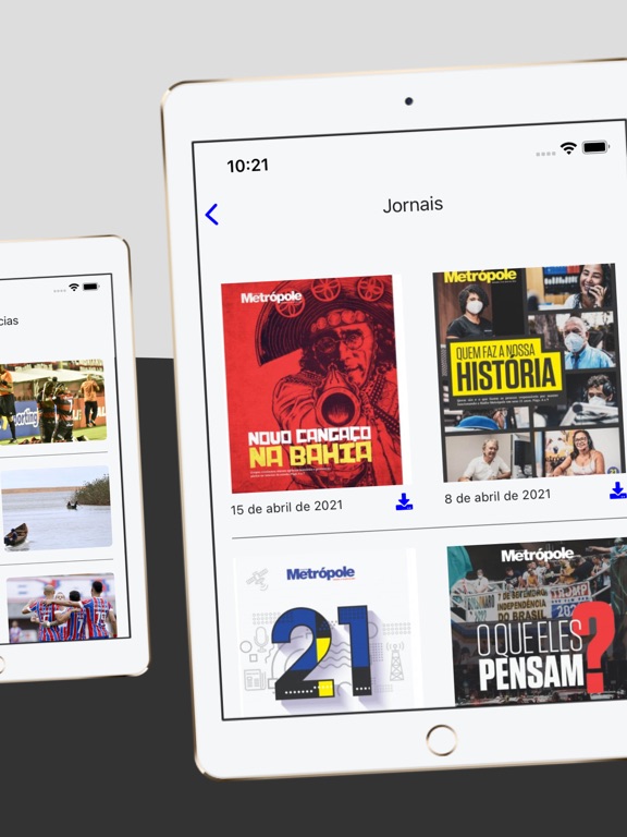 Rádio Metrópole iPad screenshot 4 - Entertainment app