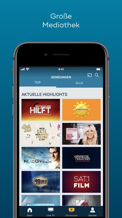 SAT.1 - Live TV und Mediathek screenshot-4