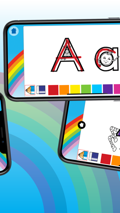 Letterland Rainbow Writing Screenshot