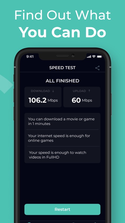 Speed Test & Internet pinger